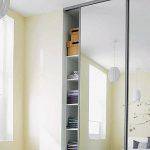 Porte coulissante miroir sur mesure - Glass Lab Paris